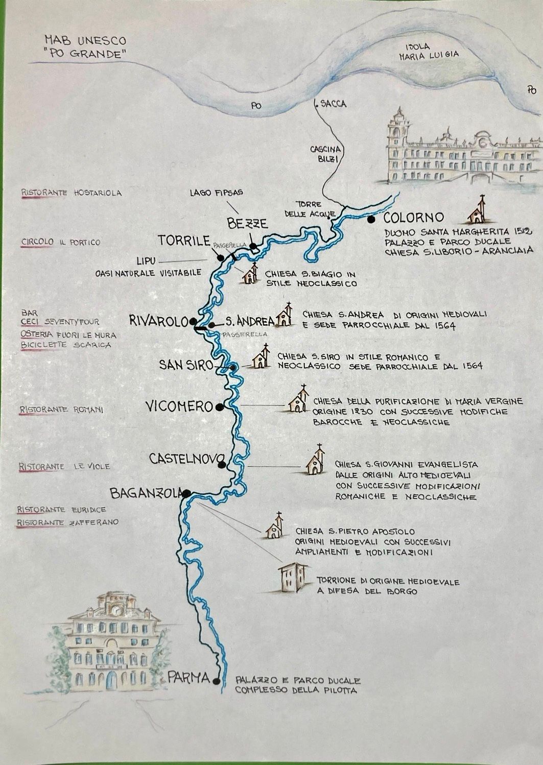 Mappa Via 22